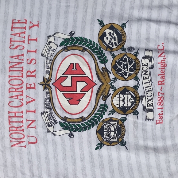 Vintage 1992 North Carolina State University Crewneck Sweater - Picture 6 of 7